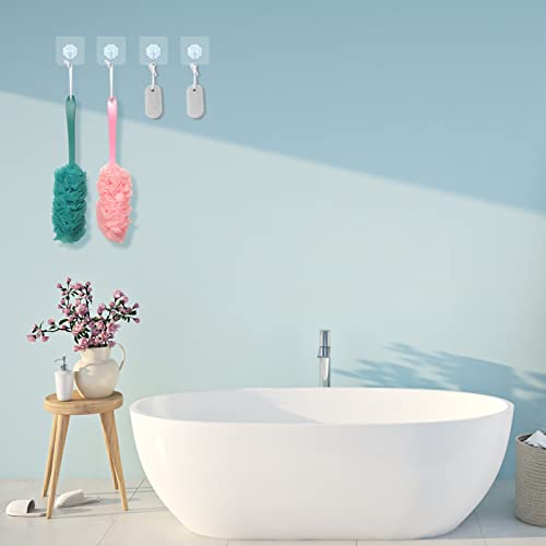 2-Pack Long-Handled Back Scrubber & Loofah Sponge with Pumice Stones