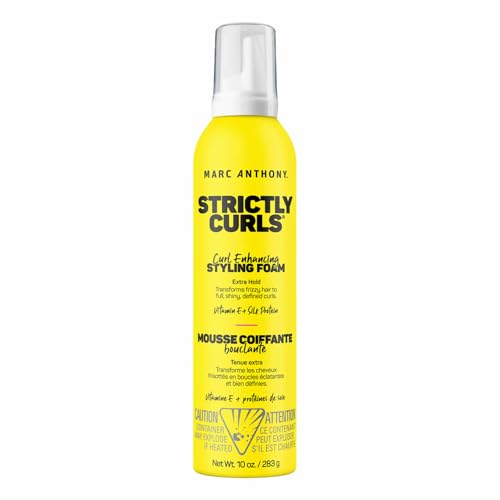 Marc Anthony Curl Enhancing Styling Foam Extra Hold 10oz Pack of 2 - Strictly Curls
