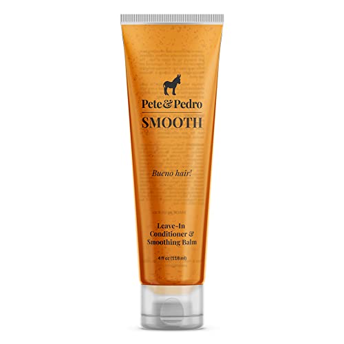 Pete & Pedro Smooth Leave-In Conditioner 4 oz | Nourishing Moisture & Frizz Control