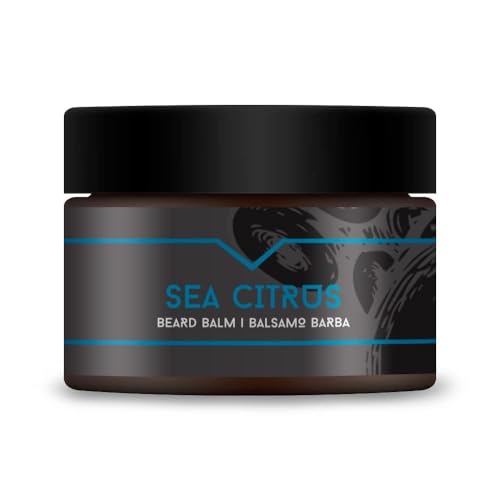 Goodfellas' Smile Sea Citrus Beard Balm - Made in Italy, Hydrating & Non-Sticky
