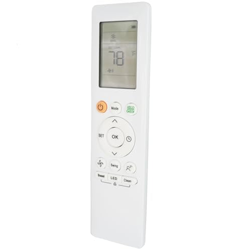 Replacement Remote Control for Midea A/C Models RG10A/RH10B