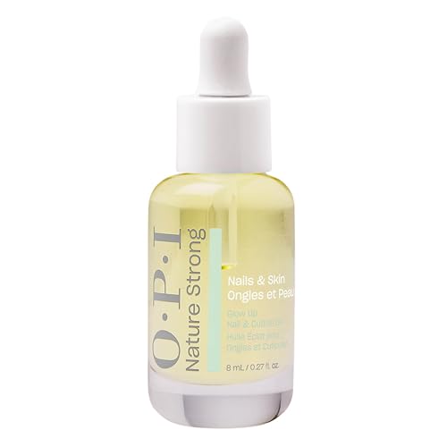OPI Nature Strong Cuticle Oil | Moisturizing Treatment for Dry Cuticles & Skin | Vegan Formula
