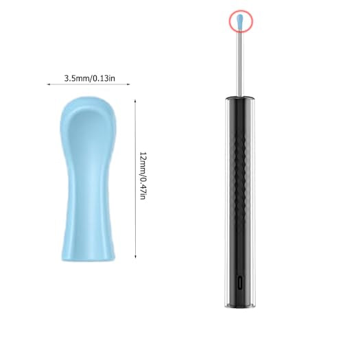50 Pack Silicone Ear Wax Removal Tips for Ear Camera