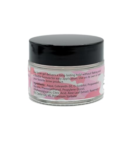 Clear Combat Brow Gel - Extreme Hold Eyebrow Styling
