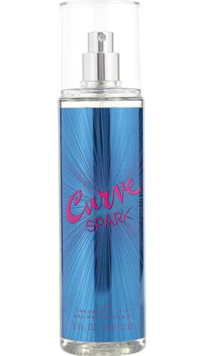 Curve Spark Body Mist by Liz Claiborne - 8 oz Refreshing Fragrance