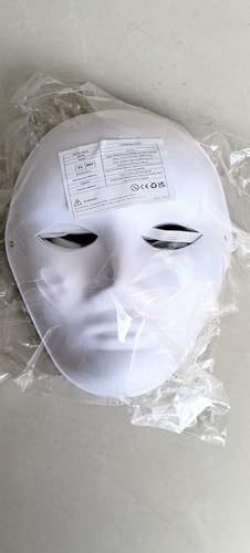 DIY Paintable Paper Masks for Carnival & Halloween Parties