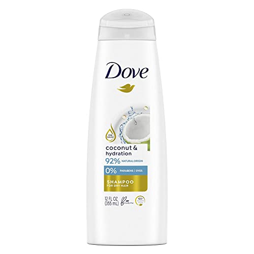 Dove Nutritive Solutions Coconut & Hydration Shampoo 12 fl oz (Pack of 2)