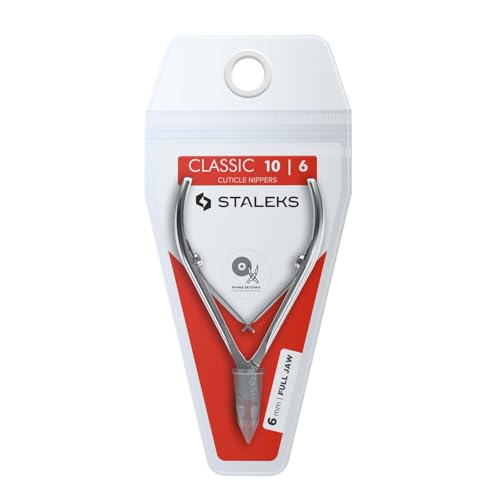 Staleks Classic 8mm Cuticle Nippers - Stainless Steel Precision Trimmer