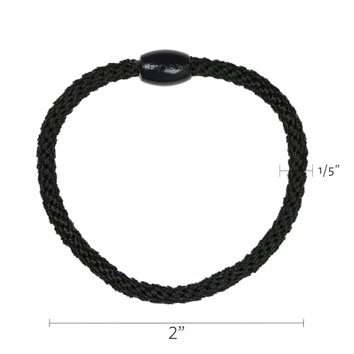 L. Erickson Ballerina Ponytail Holders - 12 Pack Hair Ties