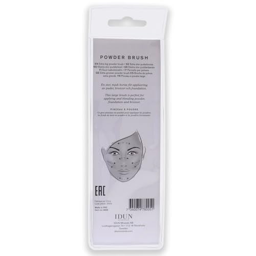 IDUN Minerals Large Powder Brush with Fluffy Taklon Bristles