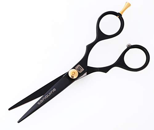 Sanguine 5" Professional Mustache & Beard Trimming Scissors - Japanese Steel