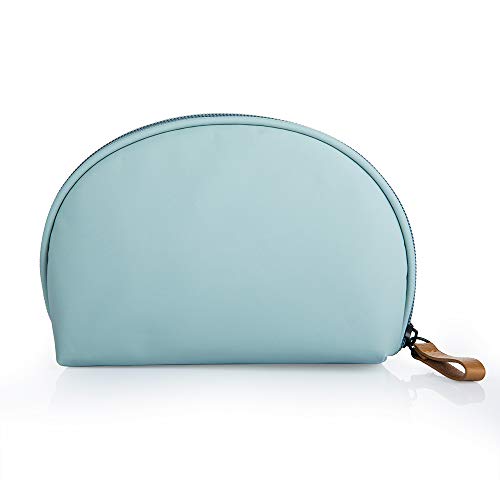 Hekyip Half Moon Makeup Bag - Waterproof Cosmetic Pouch for Travel