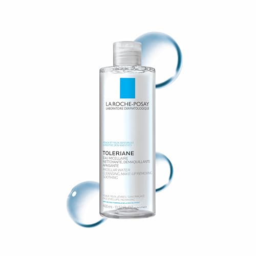 La Roche-Posay Micellar Water Makeup Remover for Sensitive Skin 13.52 Fl Oz