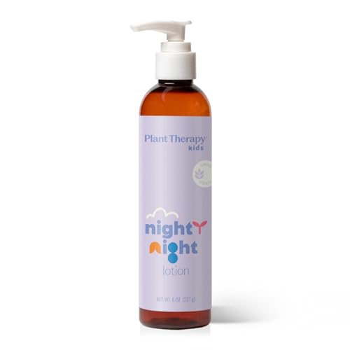 Plant Therapy Kids Nighty Night Lotion, Calming Sleep Aid & Body Cream 8 oz