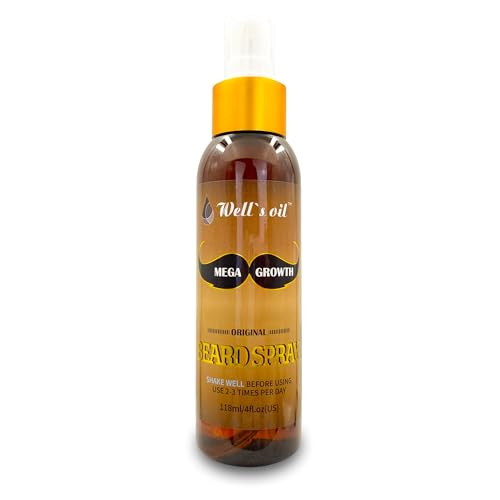 Well's Oil Mega Growth Beard Conditioning Spray - 4 fl oz