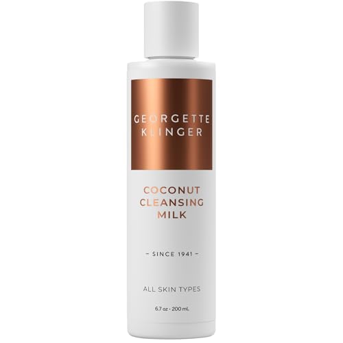 Georgette Klinger Coconut Cleansing Milk - Vegan Makeup Remover, 6.7 oz