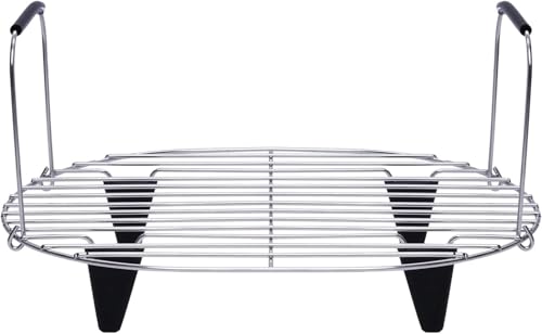 Ninja Foodi Steam and Roast Rack - Stainless Steel with Silicone Feet