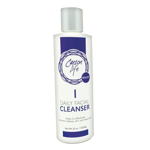 Carson Life Daily Facial Cleanser with Aloe Vera & Coconut Oil - 8 oz