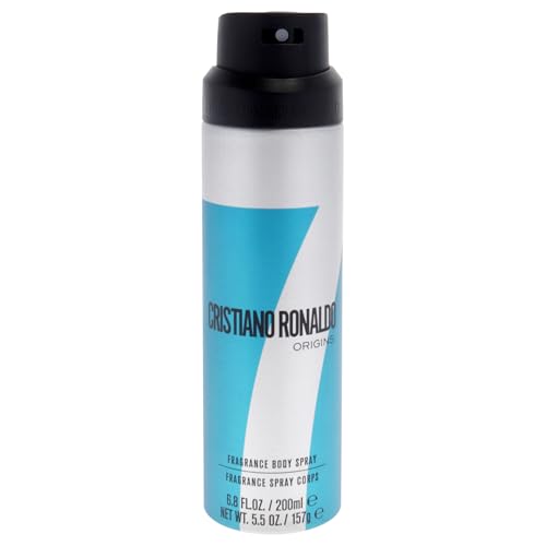 Cristiano Ronaldo CR7 Origins Body Spray for Men, Citrusy Tropical Scent, 6.8 oz