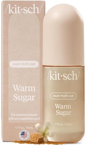Kitsch Warm Sugar Hair Perfume & Body Mist 50mL - Travel Size, Vegan & Cruelty-Free