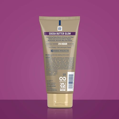 Gold Bond Cocoa Butter Glow Daily Hydrating Lotion, 5.5 oz (Pack of 2)