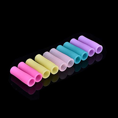 Silicone Cuticle Trimmer Nipper Protector Sleeve - 10 pcs