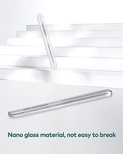 MR.GREEN Upgraded Glass Nail File - Bilateral & Washable for Natural and Acrylic Nails