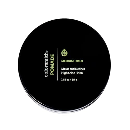 Men's Pomade - Medium Hold with High-Shine Finish, 2.82 oz