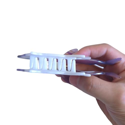 Purple Acetate Big Claw Hair Clip for Women - Non-Slip Elegant Hair Accessory
