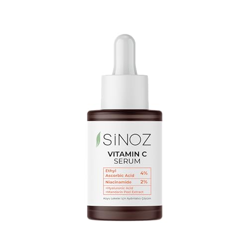 Sinoz Vitamin C Brightening Face Serum with Hyaluronic Acid - 30ml