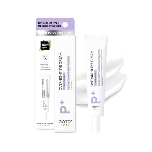#OOTD Vegan Eye Cream for Dark Circles and Puffiness, 0.85 fl oz