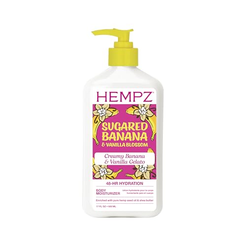 Hempz Sugared Banana & Vanilla Blossom Body Lotion, 17 oz