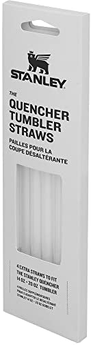 Stanley Quencher Tumbler Replacement Straws - 4 Pack, BPA-Free