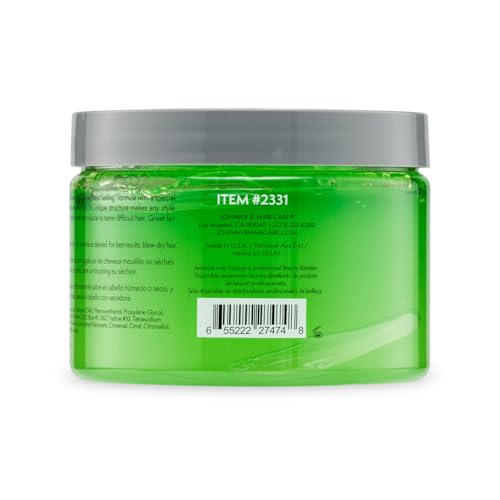Johnny B. Mode Lucky Boy Styling Gel - Alcohol-Free Firm Hold Hair Gel