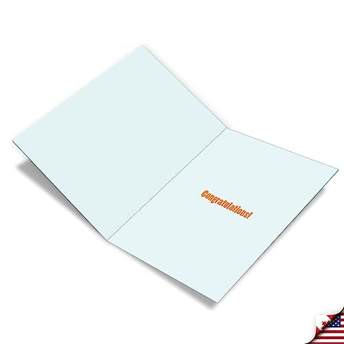 NobleWorks Jumbo 10 Year Work Anniversary Card - Big Milestone Greeting Card