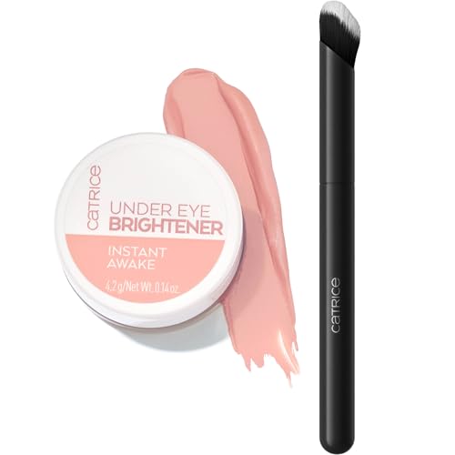 Catrice Under Eye Brightener 010 Light Rose & Concealer Brush Set