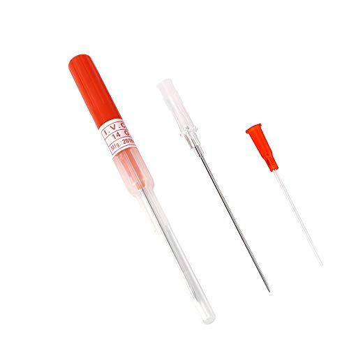 14G Surgical Steel Piercing Needles Pack of 5 - Body Piercing Tool