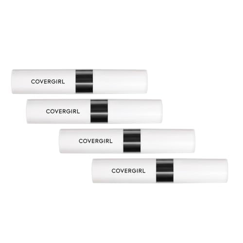 Covergirl Outlast All-Day Lip Top Coat Pack of 4, Clear Moisturizing Lip Gloss