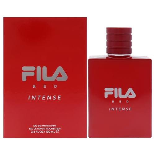 Fila Red Intense Men’s Eau de Parfum Spray 3.4 oz - Long Lasting Fragrance