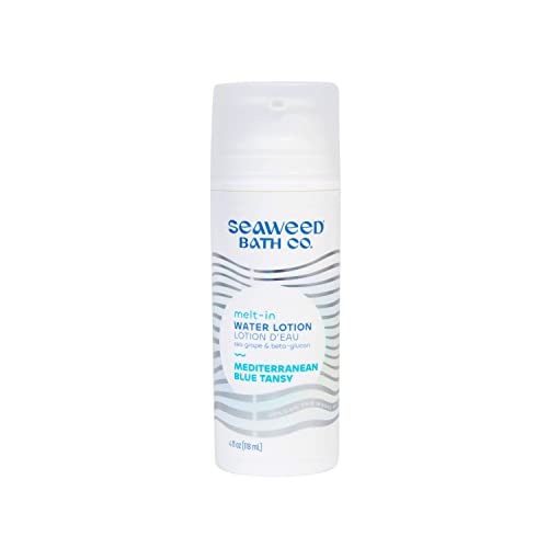 Seaweed Bath Co Melt-In Water Lotion Mediterranean Blue Tansy, 4 oz