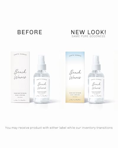 Earth Harbor Beach Waves Sea Salt Hair Texturizer Spray - 2 oz
