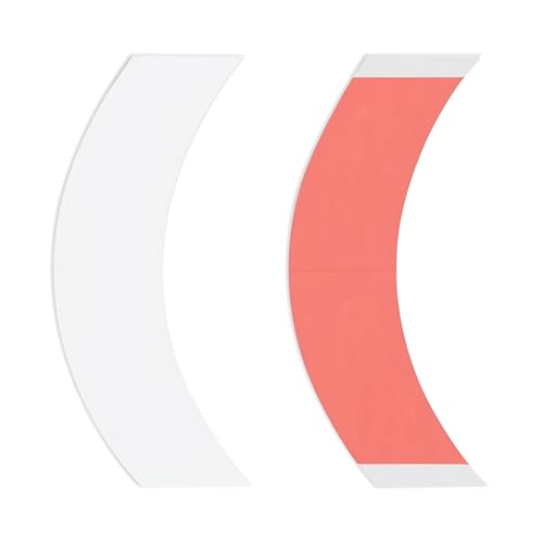 Walker Tape Sensi-Tak CC Contour Pre-Cut Strips 36 Pack - Clear Wig Tape for Poly & Lace Front Hair Systems