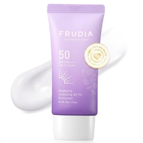 FRUDIA Blueberry Hydrating Air Fit Sunscreen SPF 50+ PA++++ (1.76 Oz)