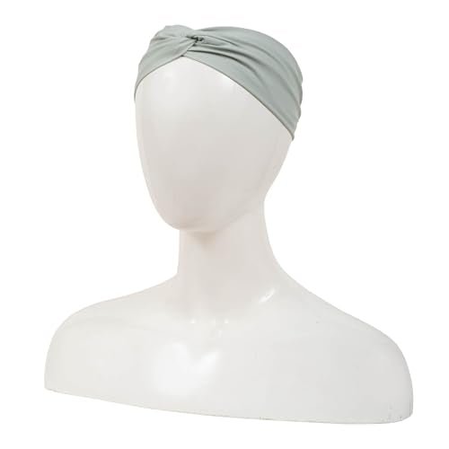Goody Sport Lycra Head Wrap - Quick-Dry, No-Slip Grip, Green