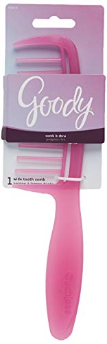 Goody Ouchless Detangler Wide Tooth Comb - Green, All Hair Types