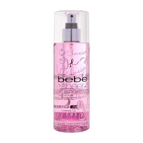 Bebe Sheer Body Mist - Light Women's Fragrance with Citrus & Floral Notes - 8.4 oz
