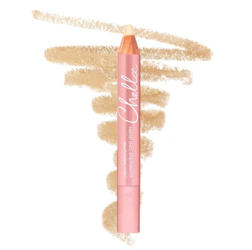 Chella Highlighter Pencil - Vegan Makeup Concealer, Light Matte, 1 Count