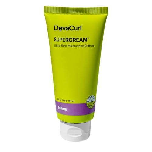 DevaCurl SuperCream | 3 fl oz Warm Coconut - Hydrating Curl Definer