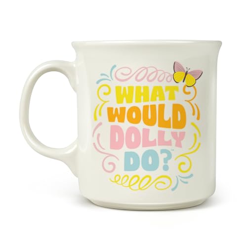 Dolly Parton What Would Dolly Do 16-Oz Ceramic Mug - Microwave Safe