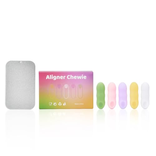 5 Pack Premium Aligner Chewies for Invisalign & Retainers